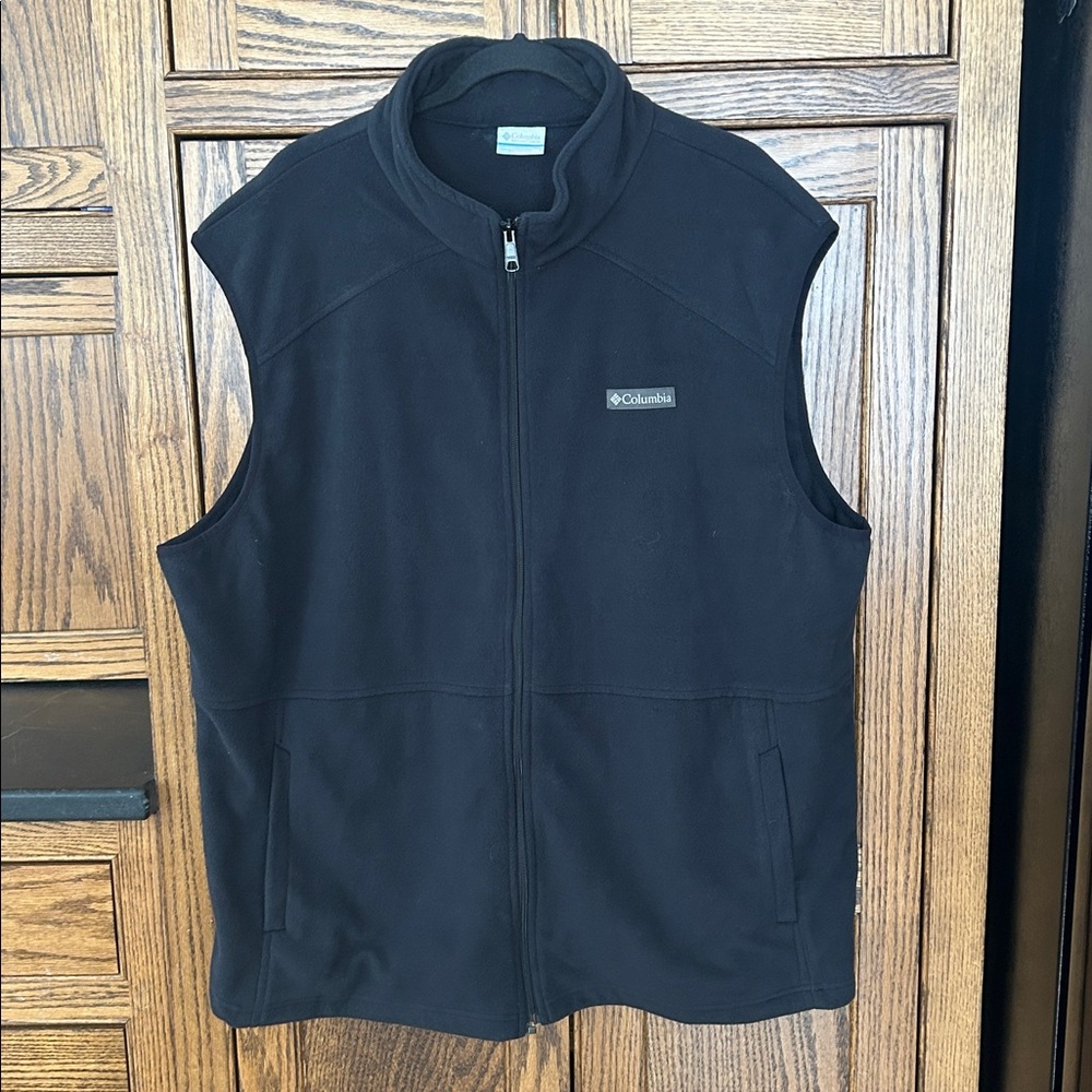Columbia Benton Springs Fleece Vest Black Men’s‎ XXL